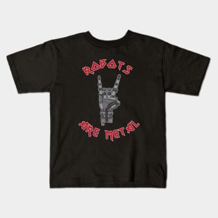 Robots are Metal Kids T-Shirt